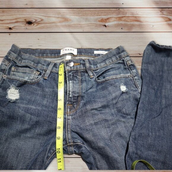 Frame L'Homme Straight Jeans Size 8 Waist 30 - Picture 10 of 11